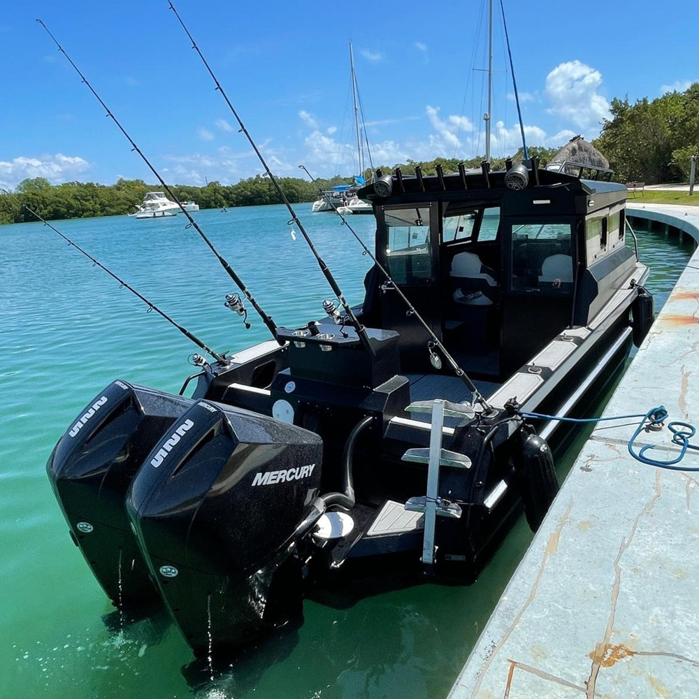 Fishing Boat Trailer - قارب صيد 18 قدم من الألومنيوم