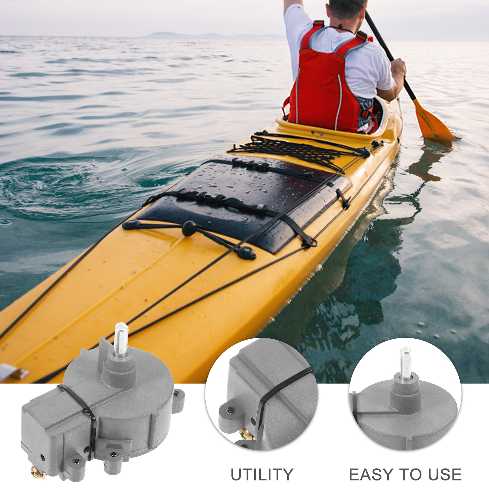 مفتاح تحكم في سرعة محرك القارب - مراجعة Fishing Boat Trolling Motor وسعره