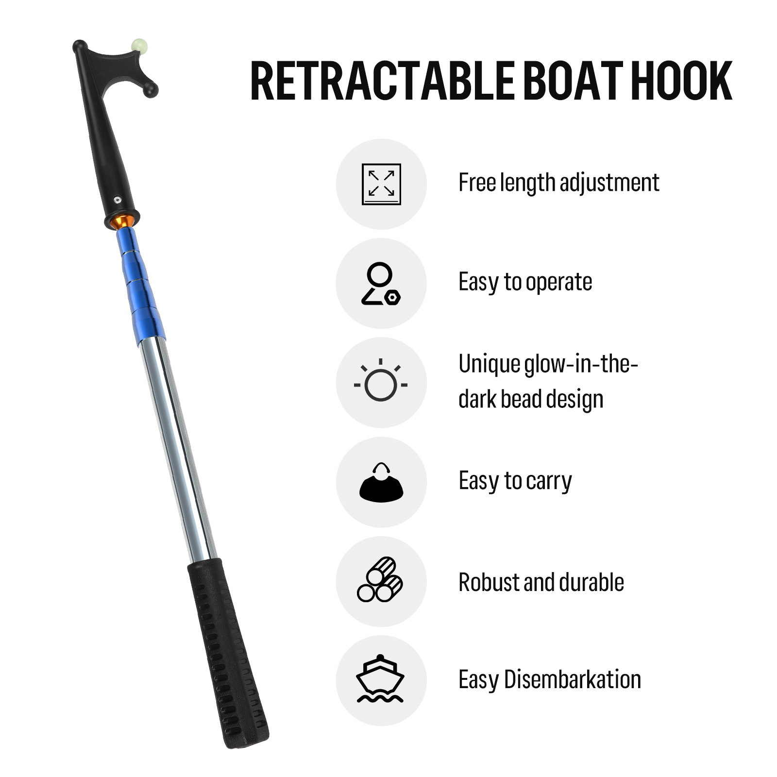 SANLIKE قابل للسحب مضيئة قارب  - مراجعة Fishing Boat Trailer وسعره