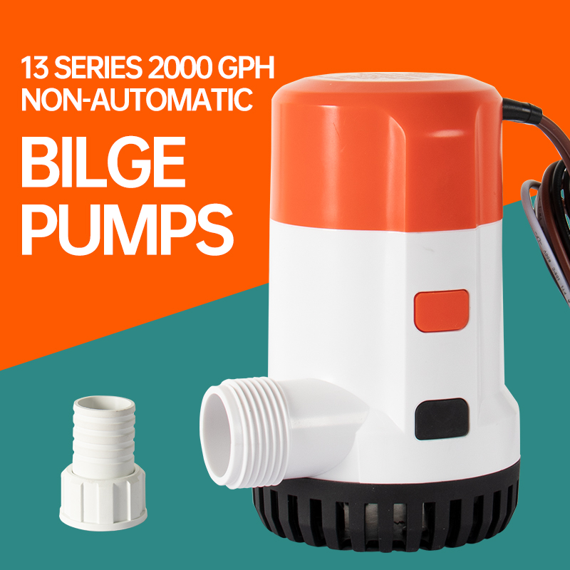 سلسلة sealo13 مضخة نزح مضخة مص - مراجعة Fishing Boat Bilge Pump وسعره